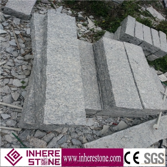 G341 Granite Kerbstones,Lowest Price Granite,Rough Picked