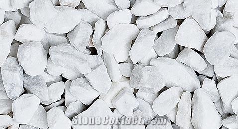 Bianco Carrara White Marble Egravels