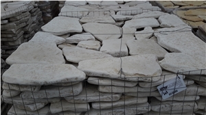 Italian Limestone Yellow Flagstone