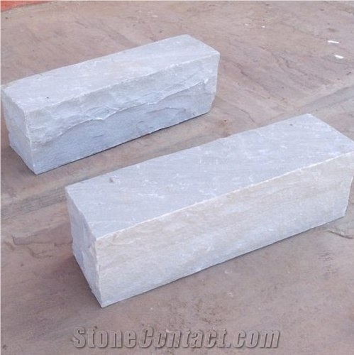 Kandla Grey Block, Grey Sandstone Retaining Wall
