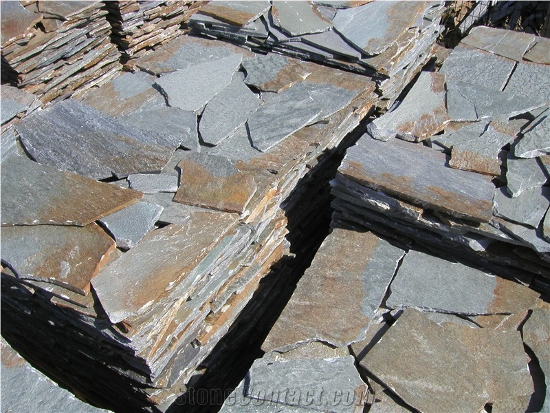 Opus Karistos Green Slate Tiles, Flagstones
