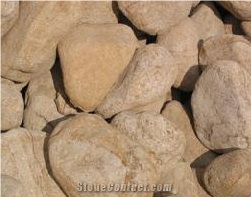 Pietra Dorata Pebbles, Yellow Sandstone Gravels