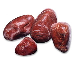 Red Afrodite Marble Pebbles Red Afrodite Marble Pebbles