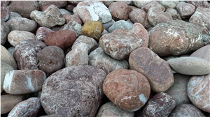Red Afrodite Marble Pebbles