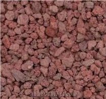 Red Lava Rock