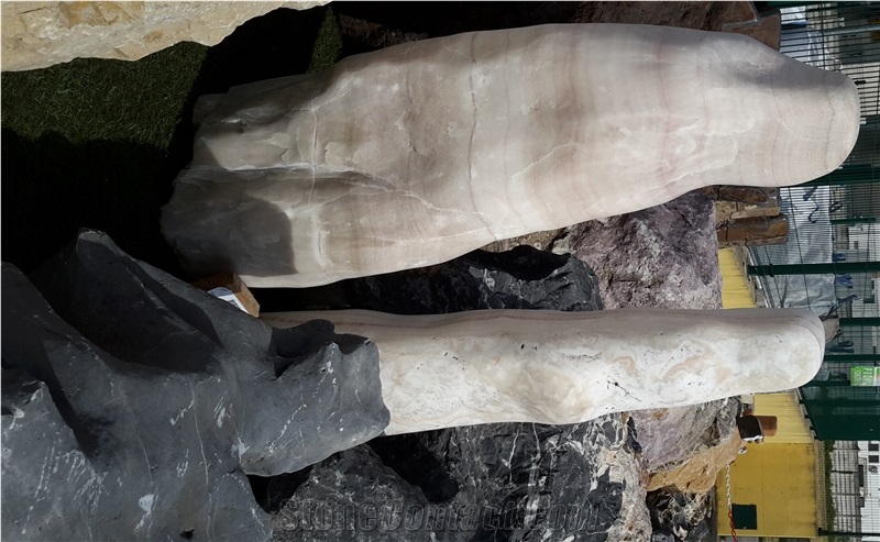 White Onyx Pillar & Monoliths