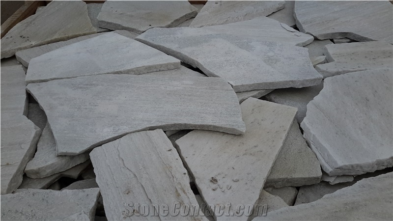 White Quartzite Flagstones