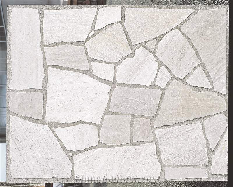 White Quartzite Flagstones