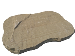 Yelow Sandstone Stepping Stone Crazy, Deck Stairs