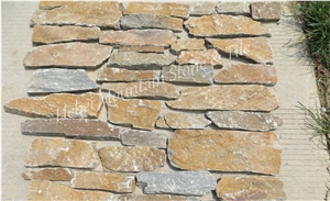 China Thin Stone Veneer Grey Quartzite Cultured Stone