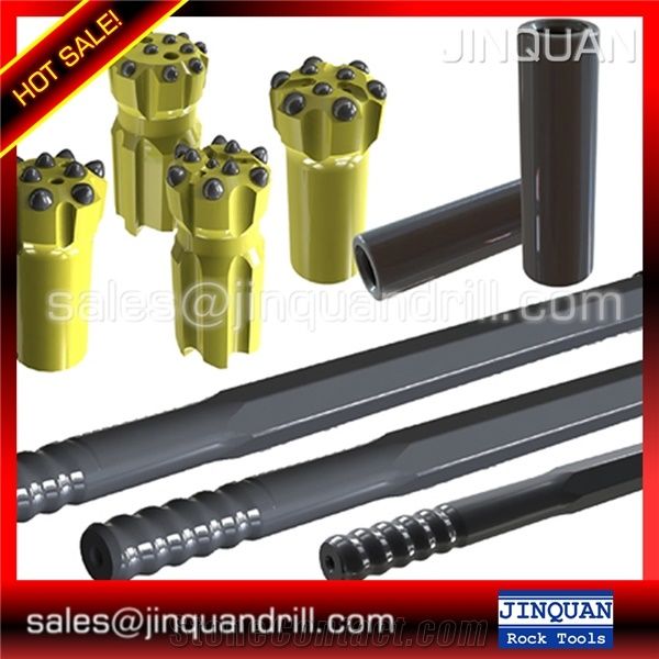 Gt60 Mf Rod/Threaded Rock Drilling Tools
