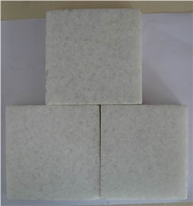 China Crystal White Marble Tiles Polished / China Absolute White Marble Slabs/Walling Tiles / Cut to Size for Hotel Bathroom Design