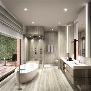China White Wooden Grain Marble Tile for Bathroom Walling / Hotel Flooring Design/ China Bianco Serpentino Classic Marble Tiles Fpr Wall Cladding