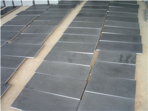 Flamed G684 Black Bsalt Tiles / Lava Stone Tiles Floor Covering /Nero Basalto Tiles Flamed