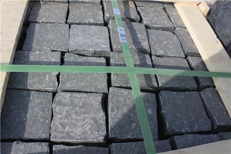 Flamed G684 Black Bsalt Tiles / Lava Stone Tiles Floor Covering /Nero Basalto Tiles Flamed