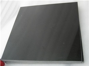 Honed Hainan Grey Basalt Tiles with Little Hole/ Lava Stone Tiles Honed for Interior Stone Flooring