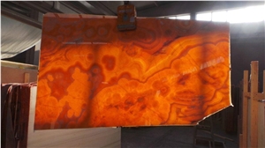 Backlit Onyx Slab Translucent Honey Onyx Tiles Agate Home Decor