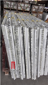 Bianca Carrara White Aluminum Honeycomb Marble Honeycomb Panels