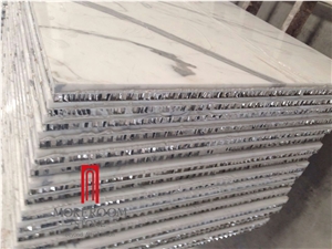 Bianca Carrara White Aluminum Honeycomb Marble Honeycomb Panels