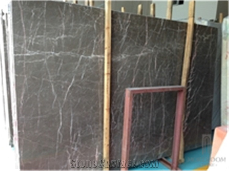 Bronze Armani Marble Slab Brown Marble Tiles & Slabs Spanish Marron Marble Cut to Size Price