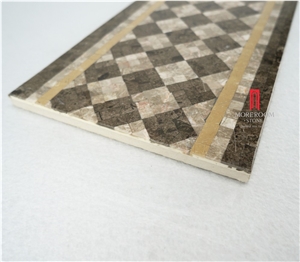 China Products Italian Marble Decorative Flooring Mosaic Designs Marble Border