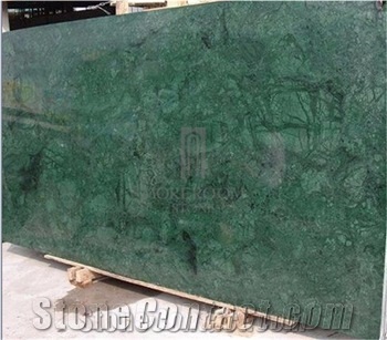 Dandong Green Natural Marble with Lines Grain China Green Marble Tile & Slab