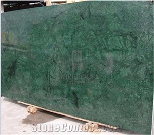 Dandong Green Natural Marble with Lines Grain China Green Marble Tile & Slab