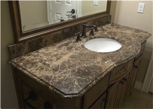 Dark Emperador Marble Countertop Emperador Marble Vanity Top Dark Emperador Marble