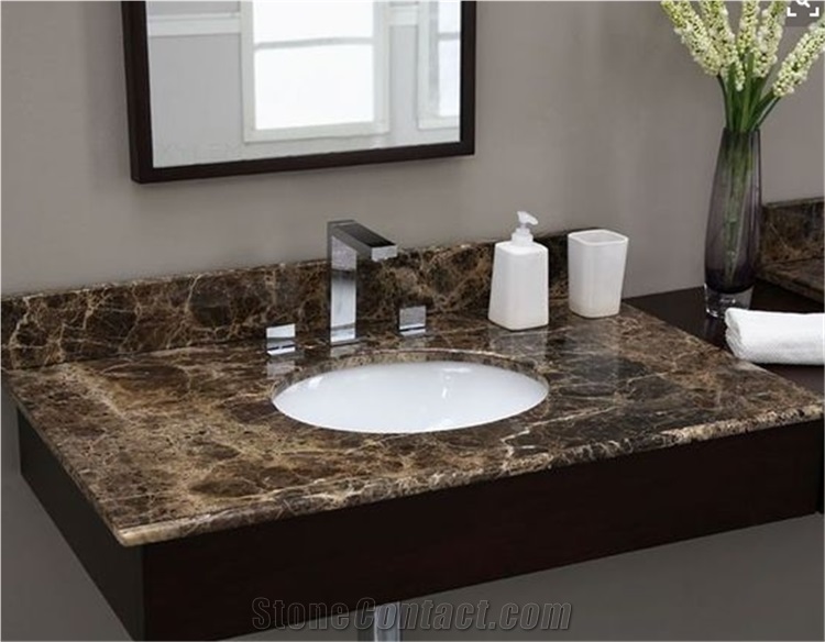 Dark Emperador Marble Countertop Emperador Marble Vanity Top Dark Emperador Marble