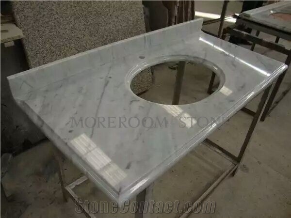 High Polished Custom Kitchen Countertops Natural Marble for Countertop Designs