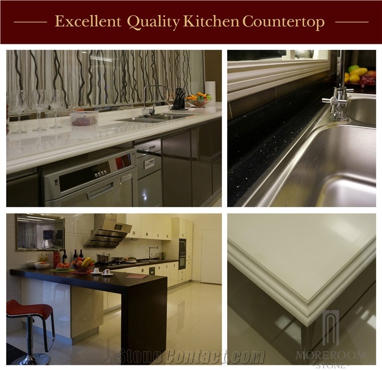 Mirror Grey Quartz Stone Compress Artificial Quaratz Stone Kichen Countertop Gris Quartz Countertop Sparkle Grey Quartz Stone Bar Top Factory