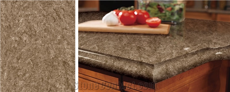 Modern Style Artificial Stone, Quartz Kitchen Countertop, Custom Countertops