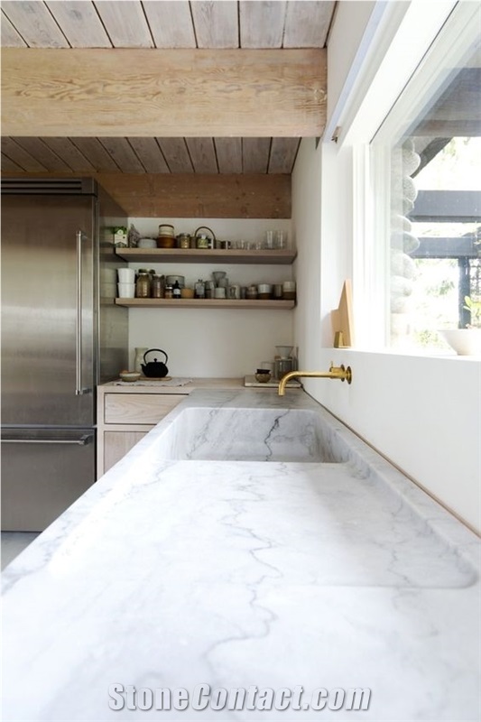 Quartz Stone Caesar Stone for Engineered Project Kitchen Countertop
