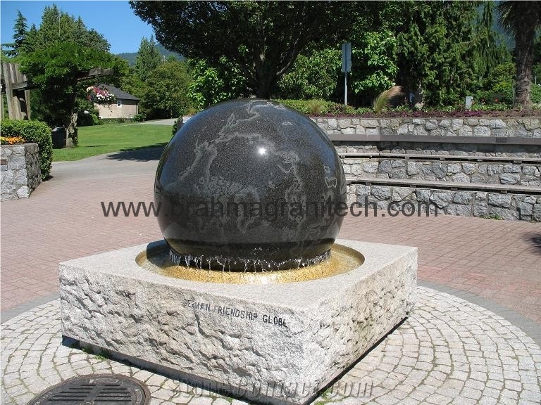 Rolling Water Globe,Rolling Ball Water Feature,Rolling Water Sphere