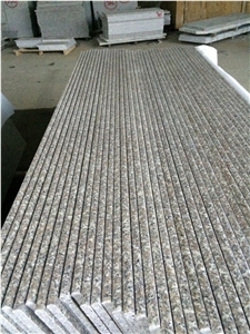 China Pink Flower Granite Countertops, G635 Granite Kitchen Bar Tops, Anxi Red Granite Kitchen Worktops, Padang Rosa Island Tops, Xiamen Winggreen Manufacturer