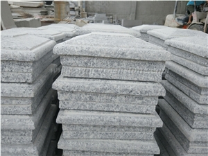 Direct Supply Of G603 Light Grey Granite Pillar Caps, Winggreen Stone