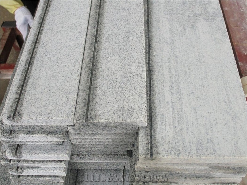 G603 Granite Window Sills, China Sesame Grey Granite Window/Door Surround, Padang Light Granite Window Sills with Water Drip Lines, Xiamen Winggreen Manufacturer