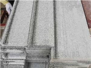 G603 Granite Window Sills, China Sesame Grey Granite Window/Door Surround, Padang Light Granite Window Sills with Water Drip Lines, Xiamen Winggreen Manufacturer