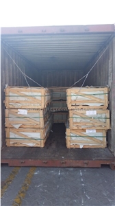 Manufacure G682 Yellow Granite Natural With/Without Hole for Pillars and Posts to European Market, Winggreen Stone