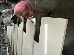 Own Factory, White Quartz Stone Countertops, White Quartz Kitchen Bench Tops, Engineered Stone Kitchen Countertops, Xiamen Winggreen Manufacturer