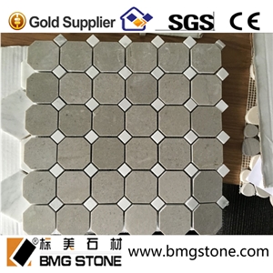 Cinderella Grey Marble Mosaic Shay Grey Mosaic