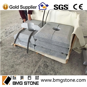 Dark Grey Granite Honed G654 Cap Stones, Pier Caps