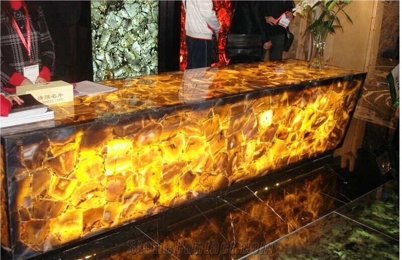 Red Agate Slabs for Countertops, Bar Tops, Table