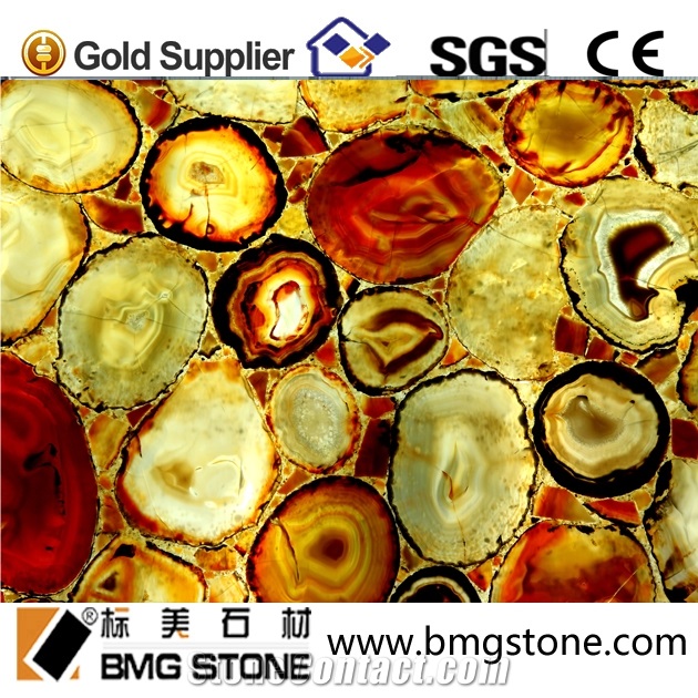 Red Agate Slabs for Countertops, Bar Tops, Table