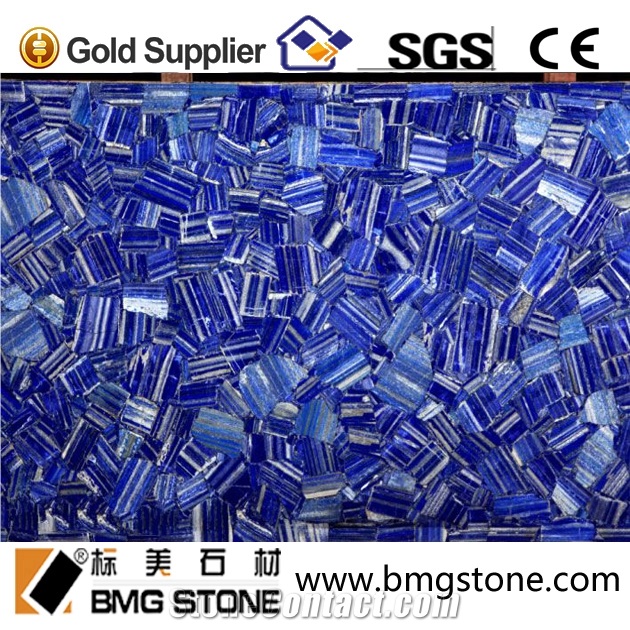 Semi Precious Stone Lapis Lazuli Blue Table Top