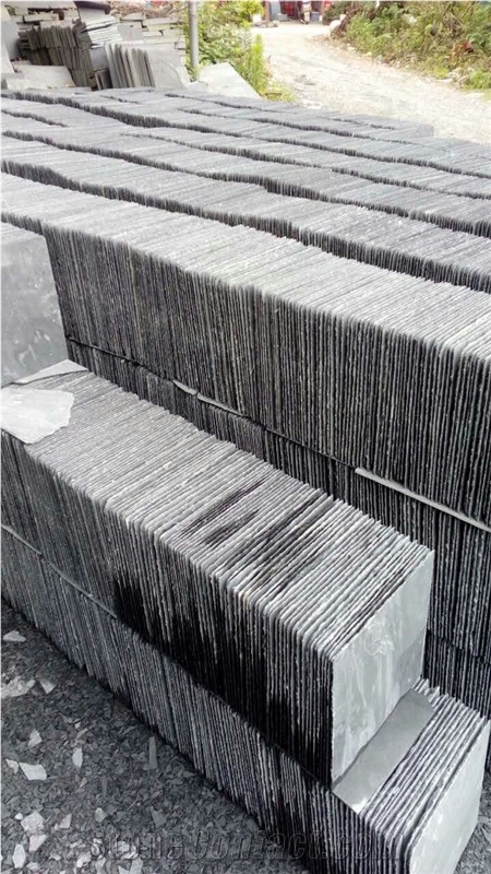 Natural and Beautiful Green Slate Roofing Tiles