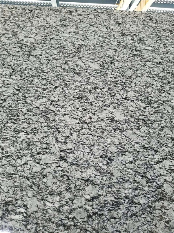 Xinyi Spindrift Granite Seawave Grey,Silvery Grey,Spray,Spray White ,,Sea-Wave Flower Granite Tile & Slab