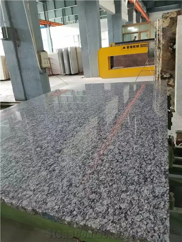 Xinyi Spindrift Granite Seawave Grey,Silvery Grey,Spray,Spray White ,,Sea-Wave Flower Granite Tile & Slab