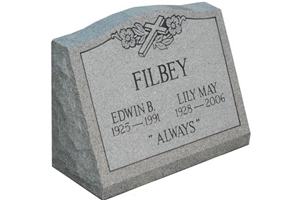 American Style Slant Monuments G603 Granite Carved Statues Tombstone,Gravestone,Headstone,