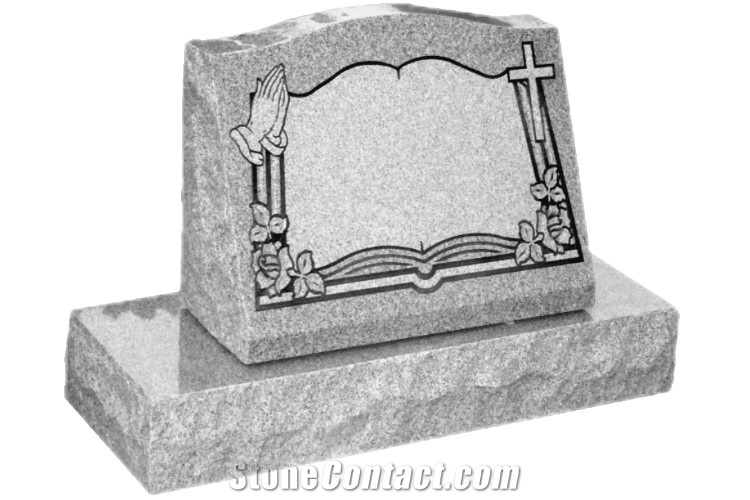 American Style Slant Monuments G603 Granite Carved Statues Tombstone,Gravestone,Headstone,
